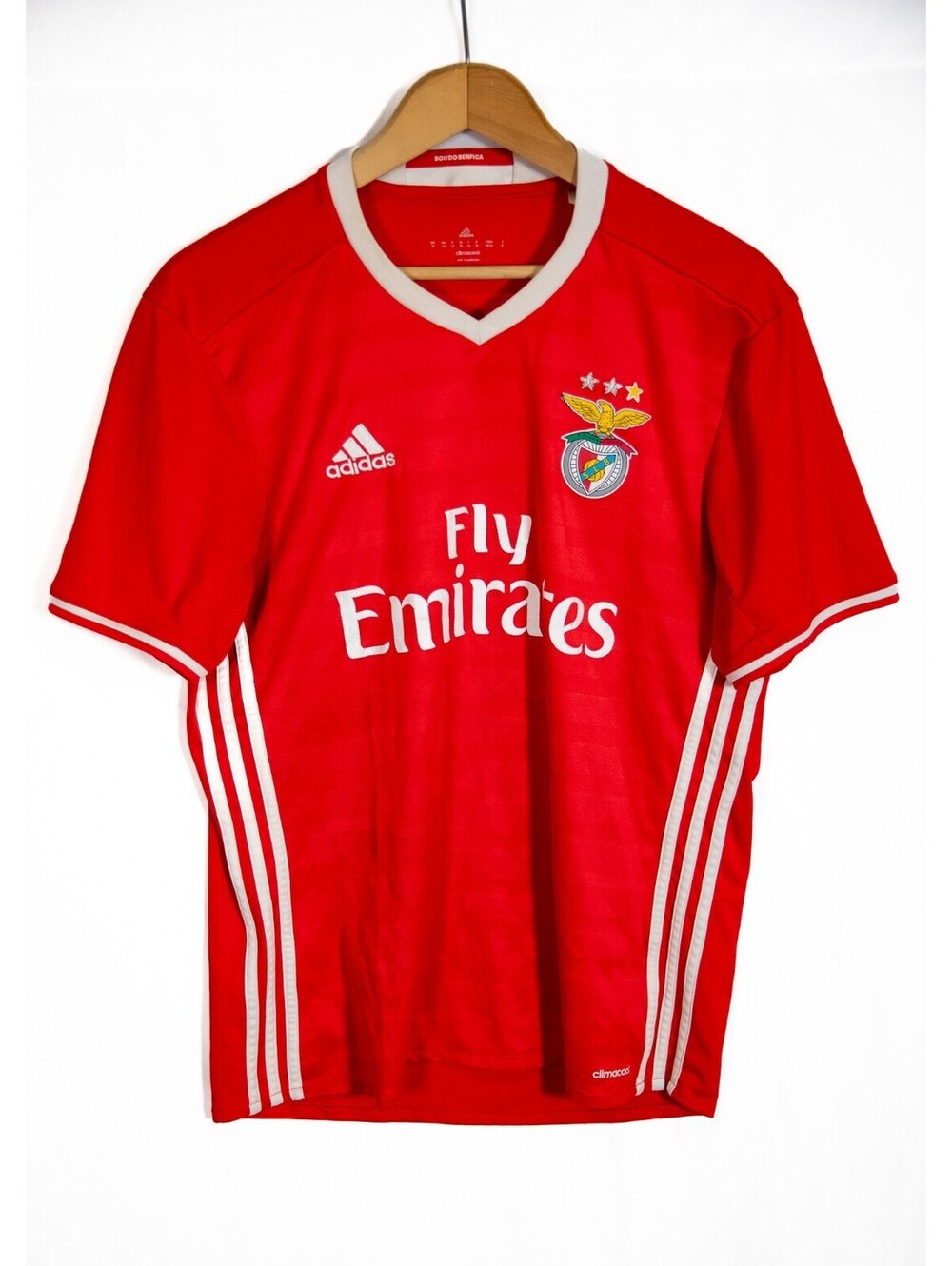 Benfica 2016 2017 Adidas Home Football Soccer Shirt Jersey AI8086 - Men's M